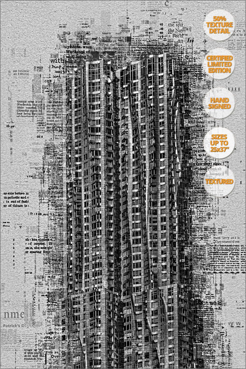Beekman Tower, Manhattan, New York. | Already Written Series. | 50% Detail.