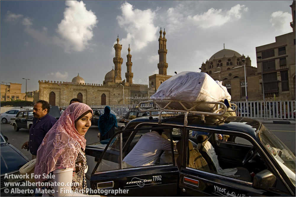 Arab Woman in Al Azhar, El Cairo, Egypt.