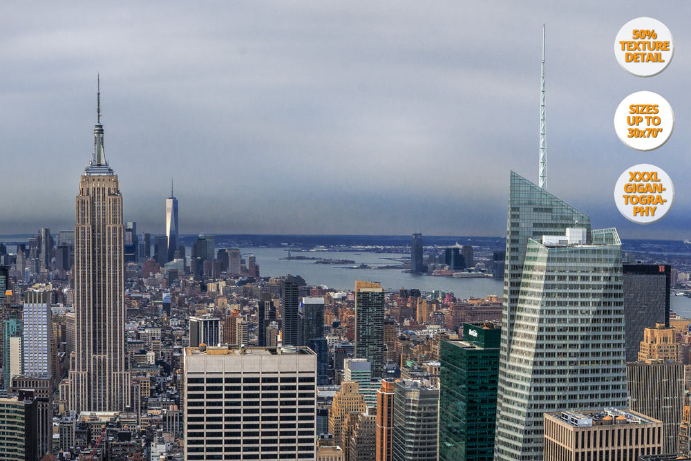 Empire State, Manhattan, New York. | 100% Detail.