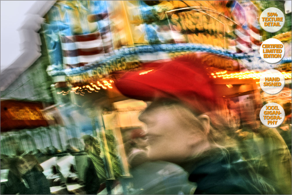 Hamburg Christmas Market. | 100% Magnification Detail.