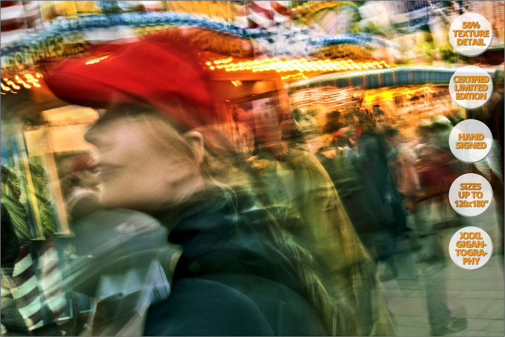 Hamburg Christmas Market. | 50% Magnification Detail.