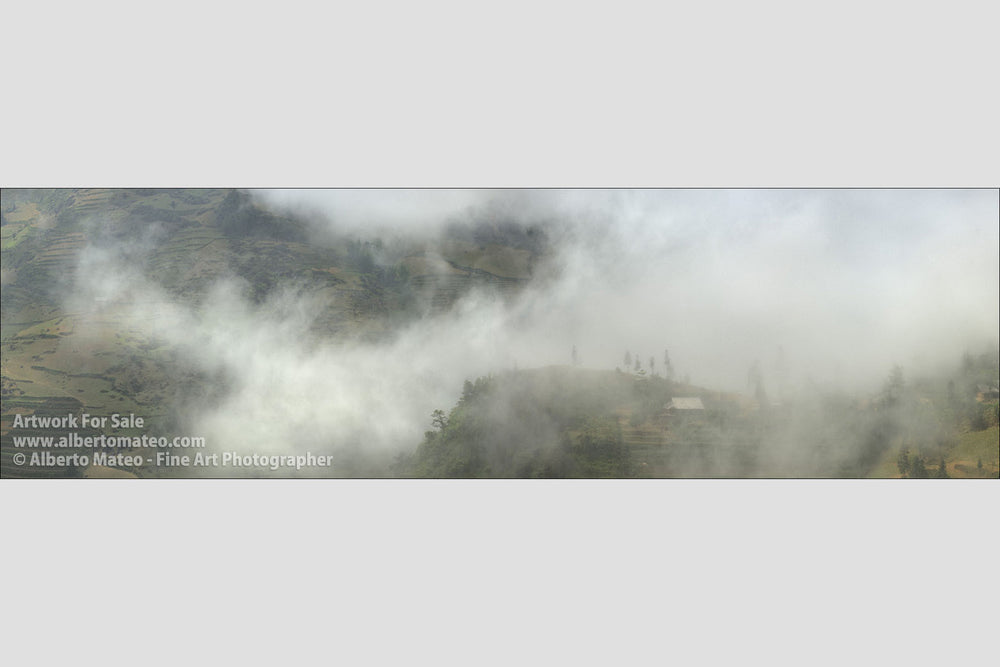 Landscape. Bac Ha Mountains, Vietnam. | Limited Edition Giant Print.