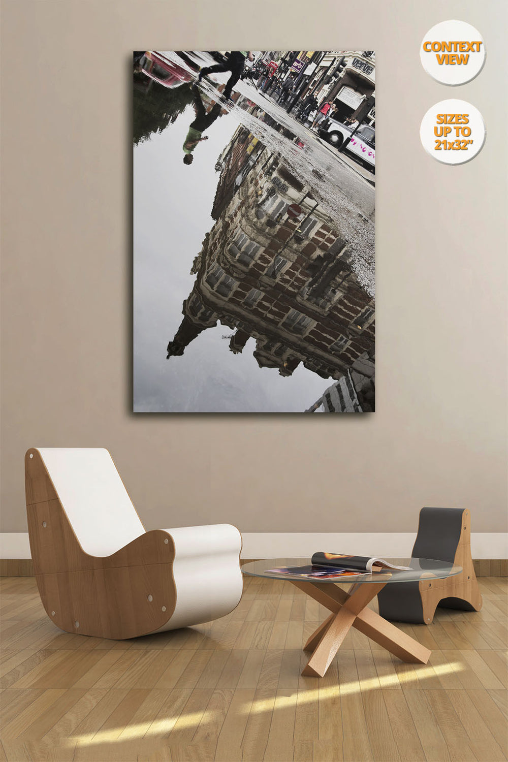 Pond, Covent Garden, London. | Print hanged in living room.