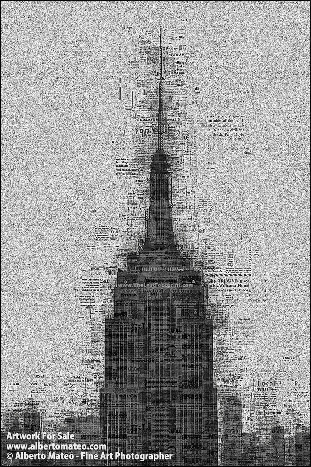 The Empire State, Manhattan, New York.