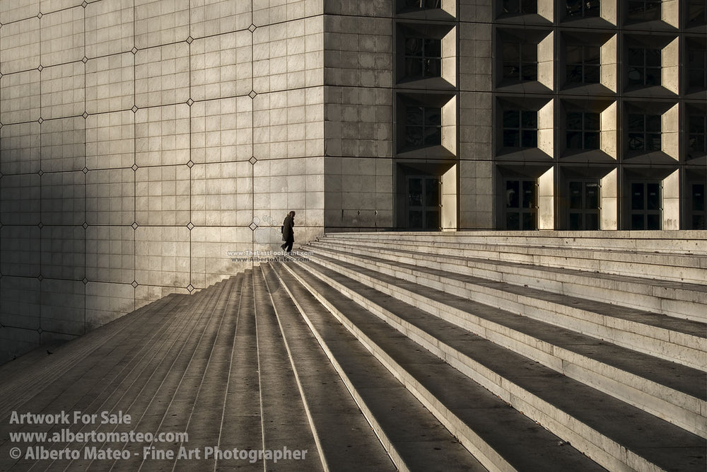 Great Arch of the Defense, Paris, France. | Open Edition Fine Art Print.