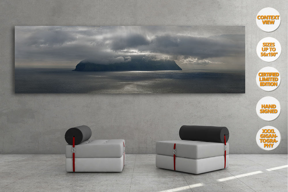Mykiness, Faroe Islands. | Giant Panoramic Print hanged in office.