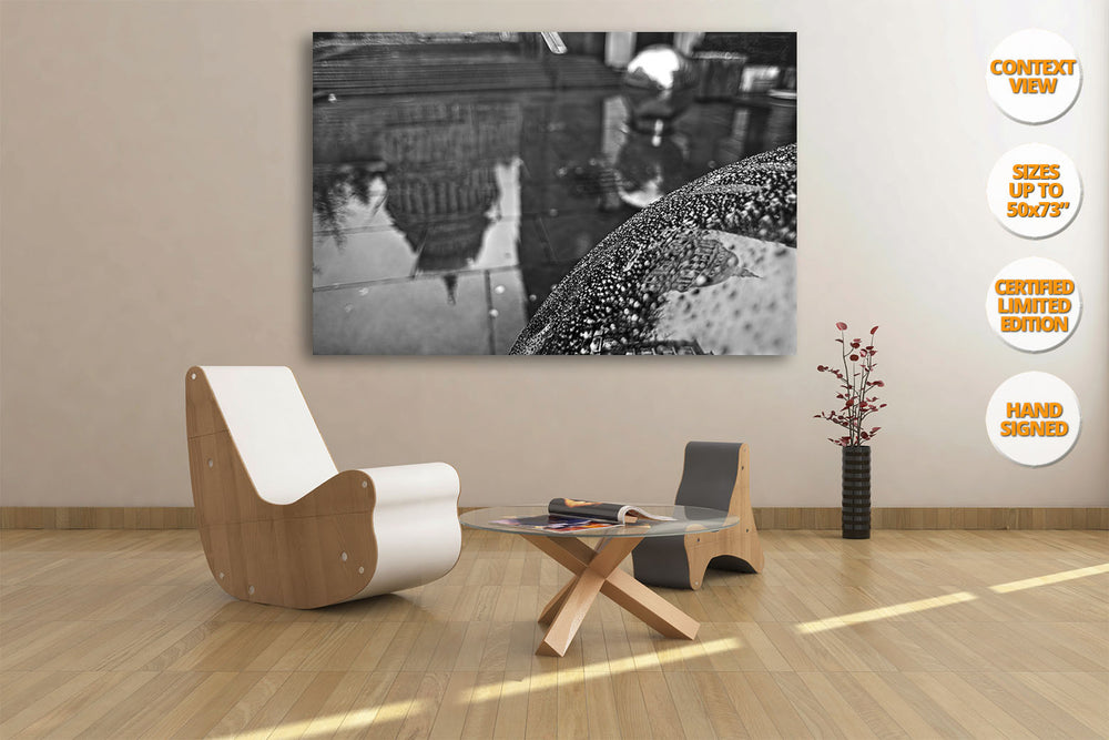 Saint Paul, London, UK. | Black and White Print hanged in living room.