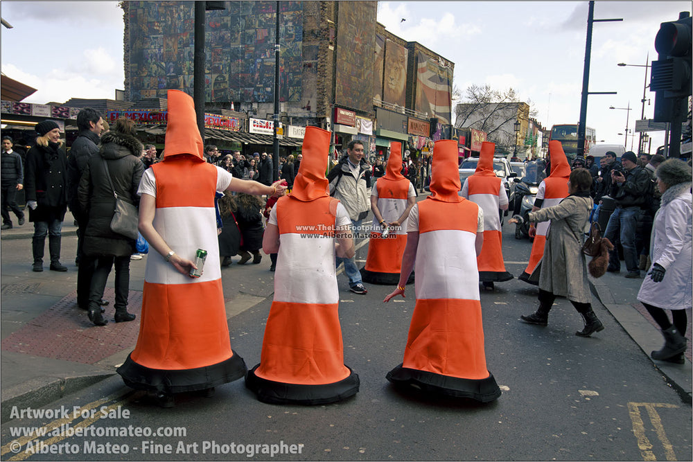 Stag party, Camden Lock, London. | Unlimited Edition Fine Art Print.