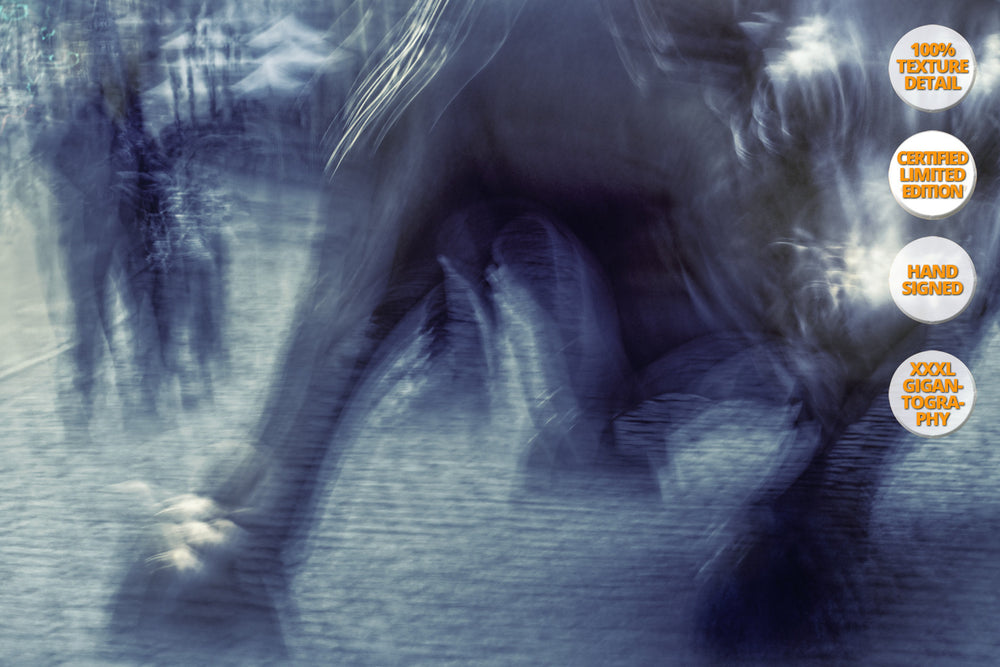 The Bull in Wall Street, Manhattan. | 100% Magnification Detail View of the Print.