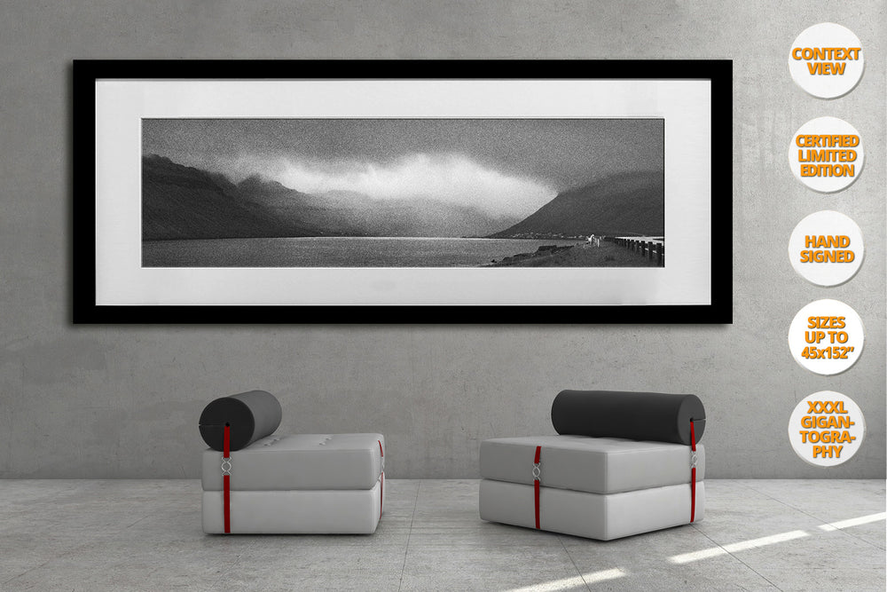 The White Horse, Faroe Islands. | Giant Print hanged in office.