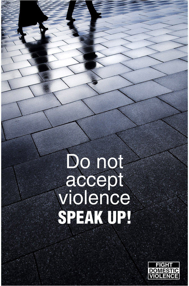 Advertising Campaign against violence.