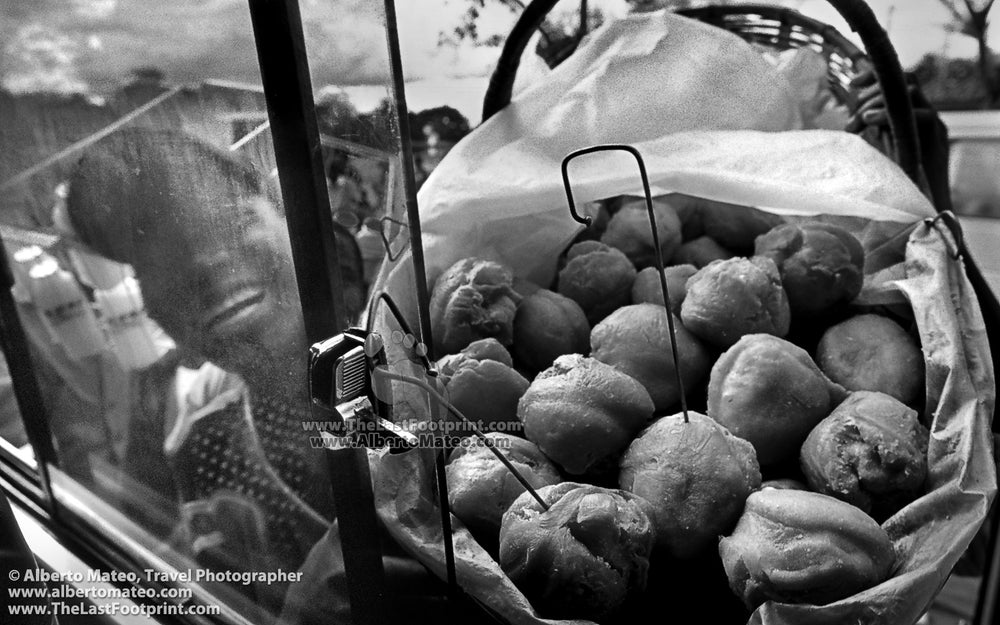 The smile of a Street seller, Zomba, Malawi. | Black and White Original Fine Art Print.