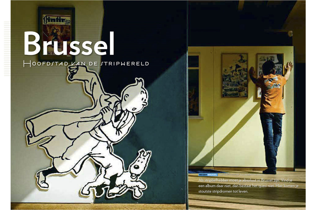 Editorial Reportage: Comics in Brussels, by Alberto Mateo.