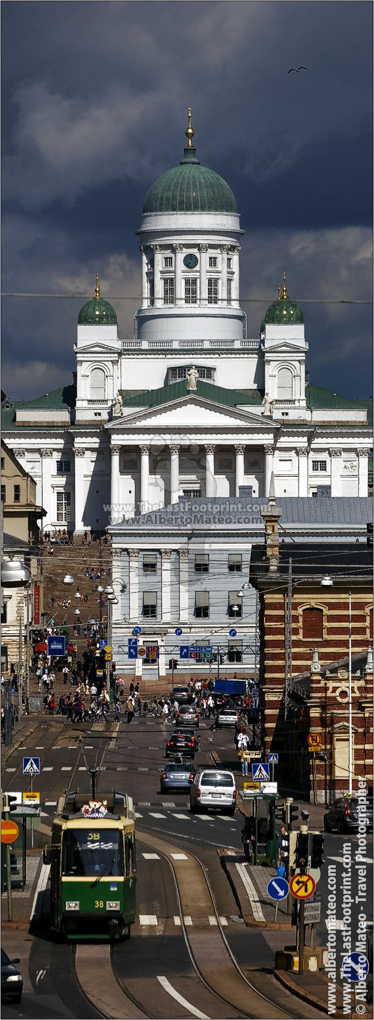 The Cathedral of Helsinki, Finland. | Vertical Crop for Pinterest.