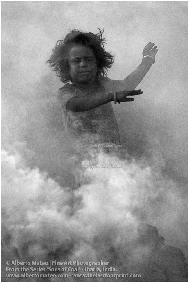 Child Dancing in Coal Smoke 2/4, Sons of Coal Series.