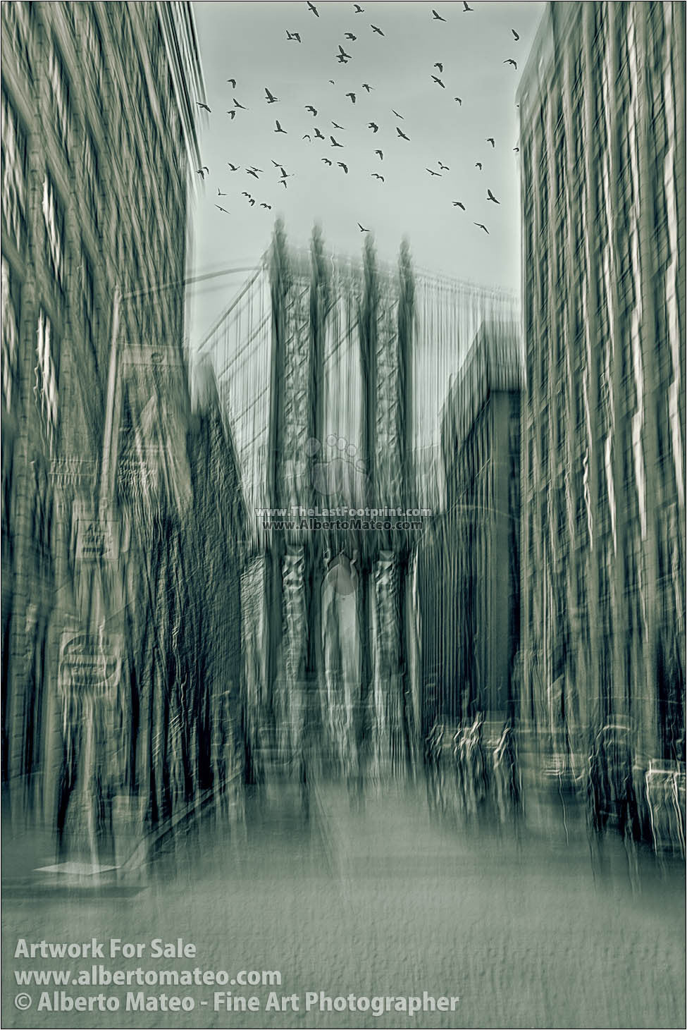 Manhattan Bridge, 'Way to Freedom' Series. | Limited Edition Fine Art Print.