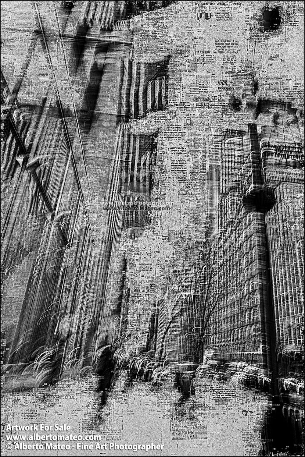 American Flags in the 42nd Street, New York. | Already Written Series.