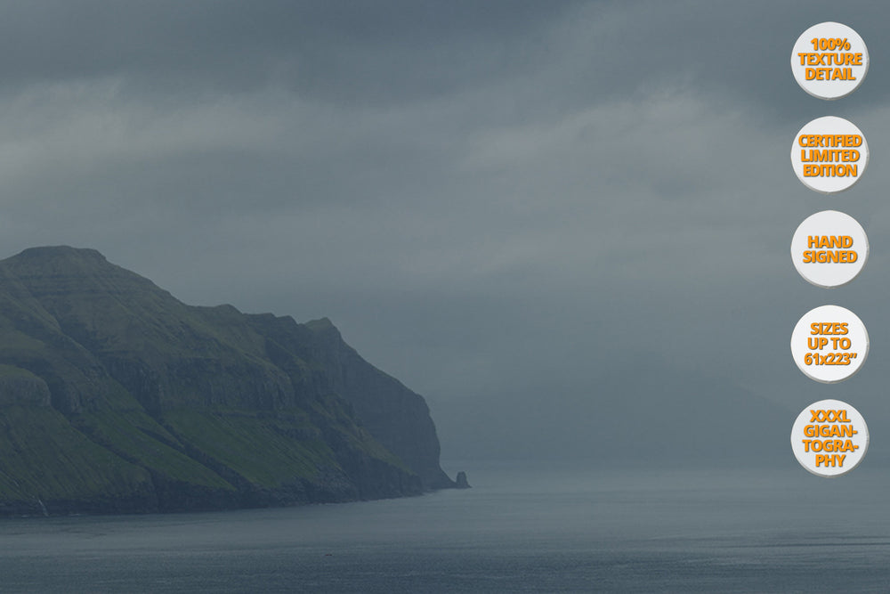 Mykines Island, Faroe Islands, North Atlantic. | 100% Magnification Texture Detail.