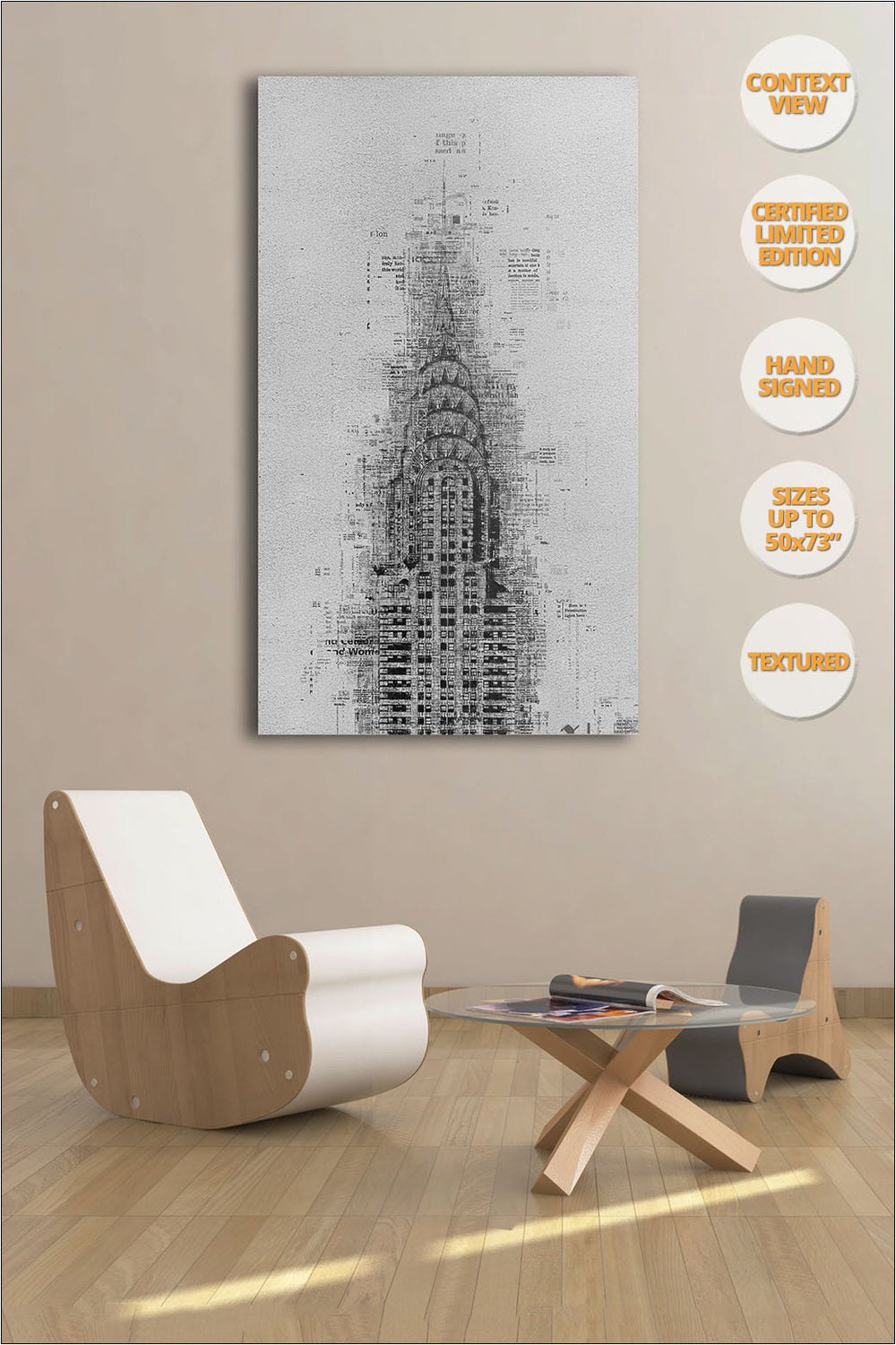 Chrysler Building, Manhattan, New York. | Collection Print.