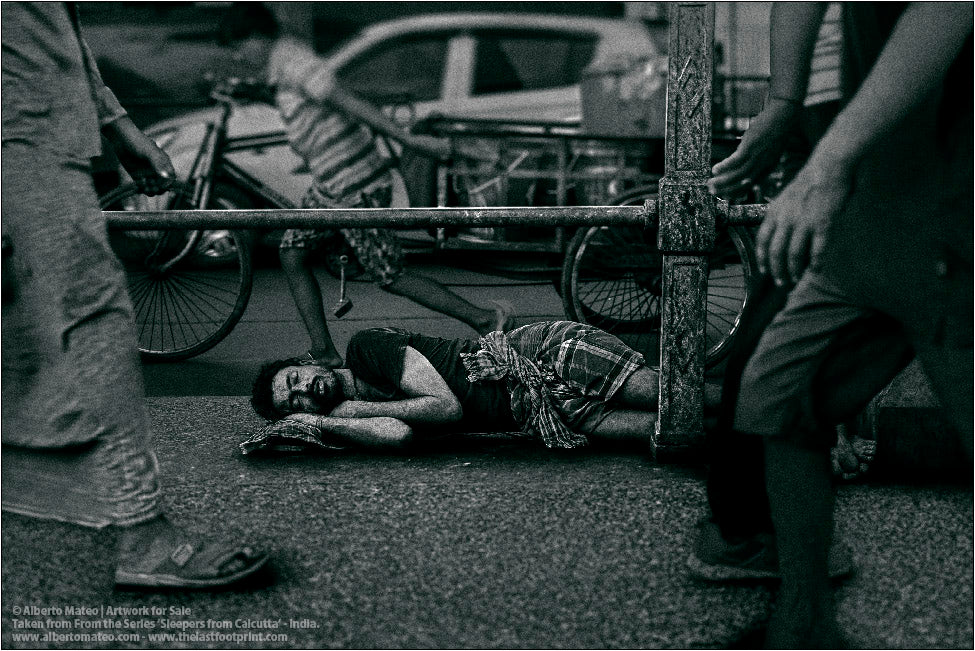Sleepers from Kolkata - 8/20, Calcutta, India.