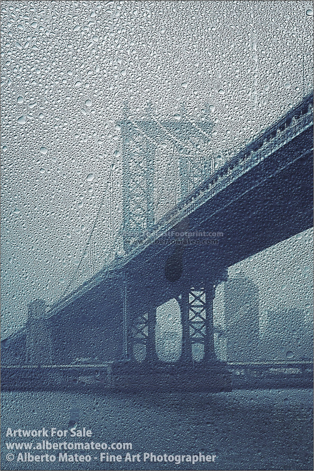 Manhattan Bridge Pillar, New York. | Limited Edition Print.