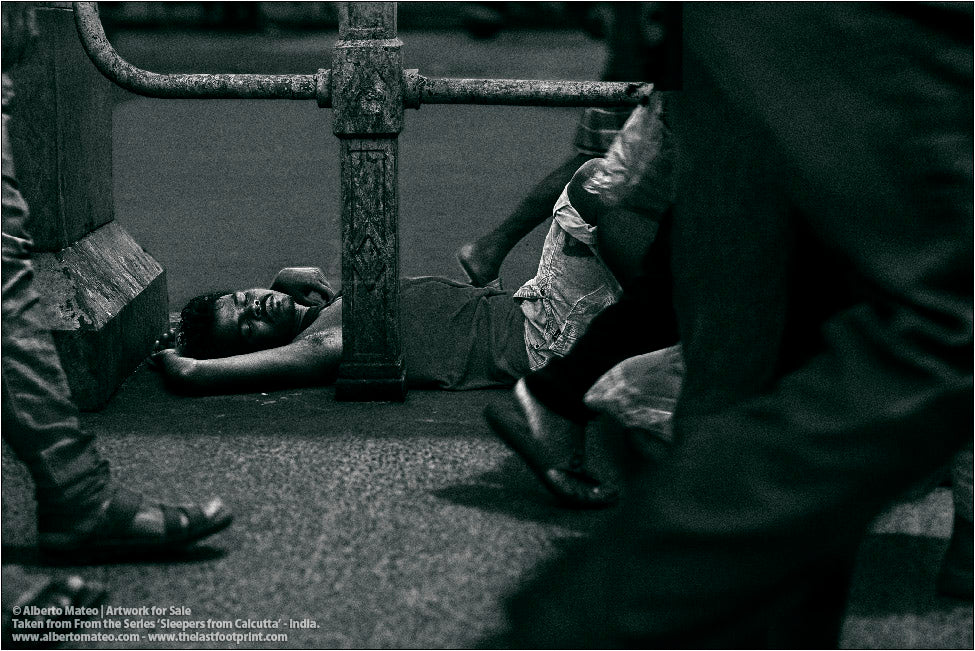 Sleepers from Kolkata - 9/20, Calcutta, India.