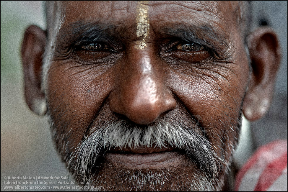 Portrait of Brahman, Jharia, India.
