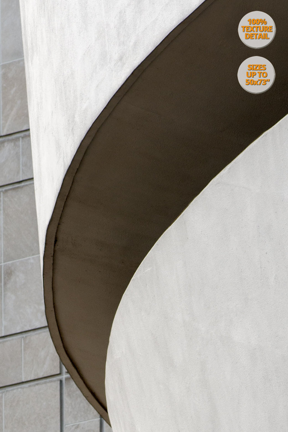 Facade of Guggenheim Museum, New York. | 100% Magnification Detail.