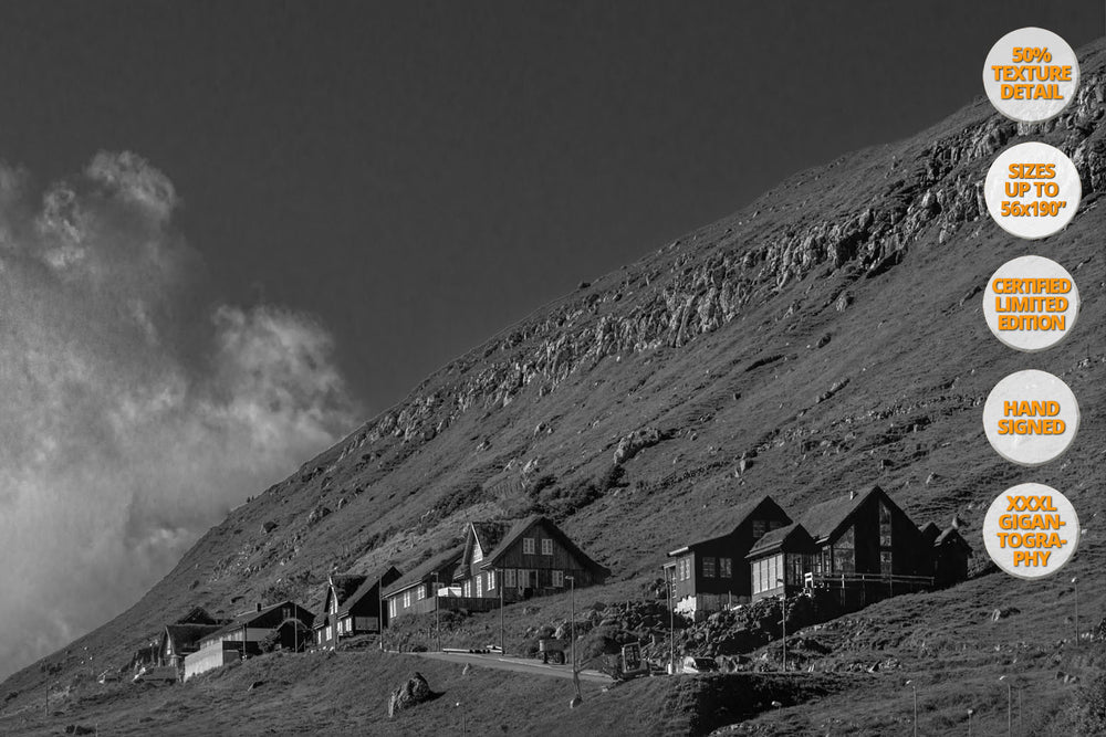 Nordic Houses in Kirkjubour, Faroe Islands. | 50% Detail.