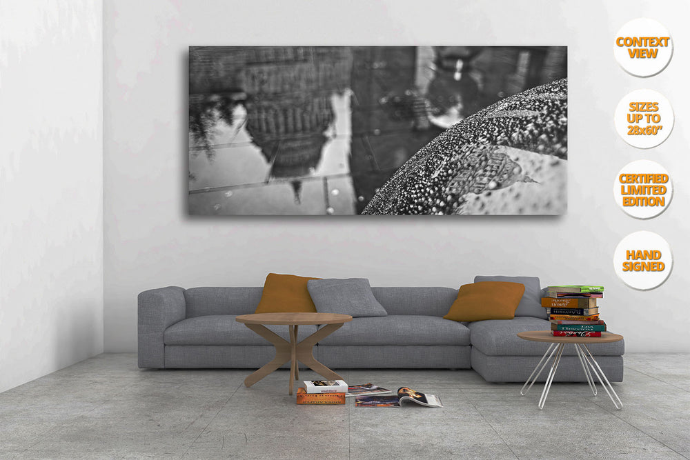 Saint Paul Cathedral, Holborn, London. | Panoramic Print hanged in living room.