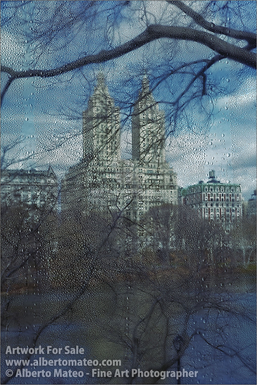 The San Remo in Winter, New York. | Limited Edition Fine Art Print.