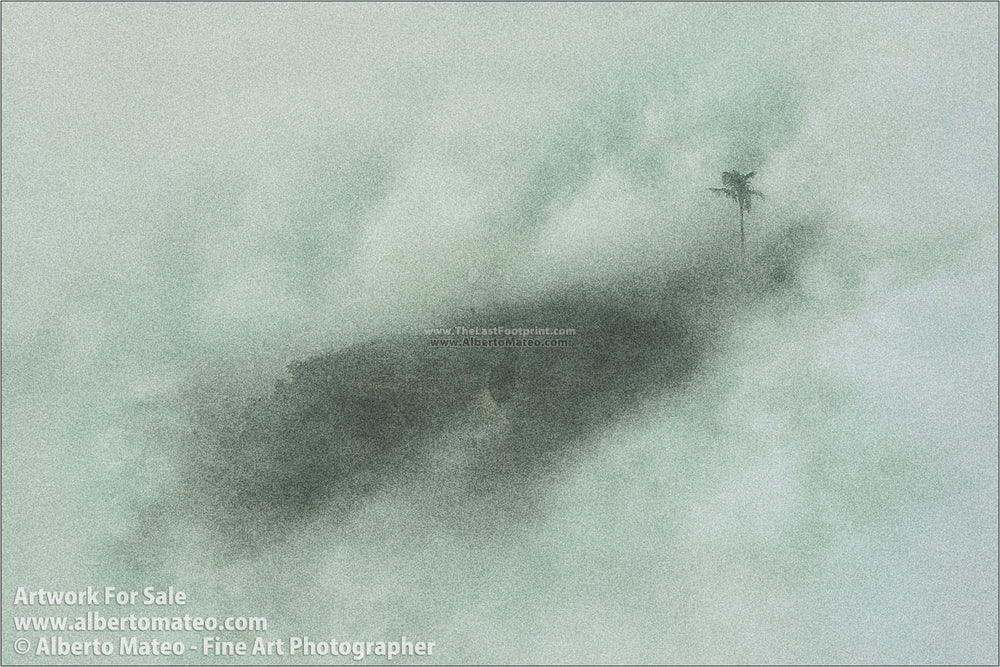 Fog in Thi Ngai coll, Bac Ha Mountains, Vietnam. | Open Edition Print.