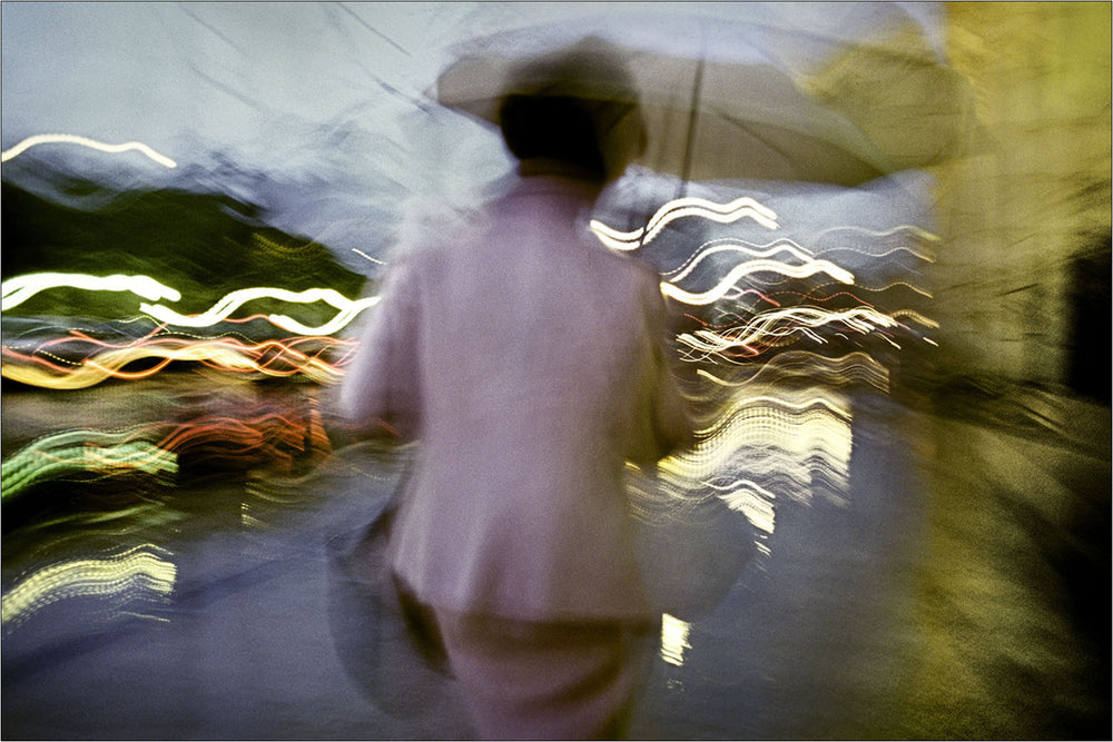 Rain in Alcala Street, Madrid, Spain. | Limited Edition Fine Art Print.