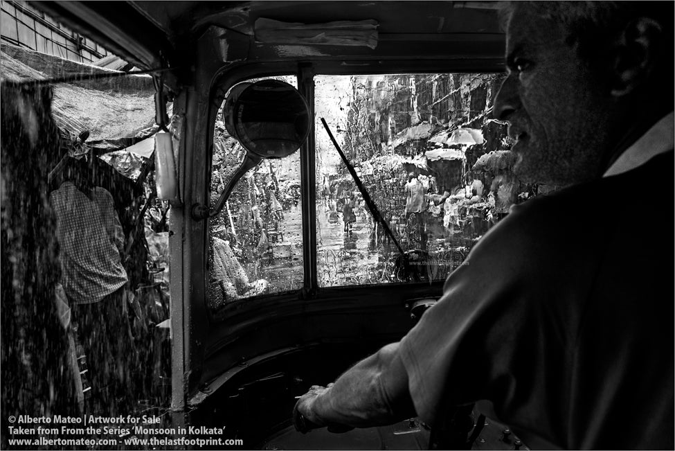 Bara Bazar viewed from a Rick Shaw, Kolkata, Bengal, India.