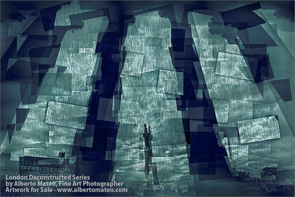 Nelson Column in Trafalgar Square, London, United Kingdom.