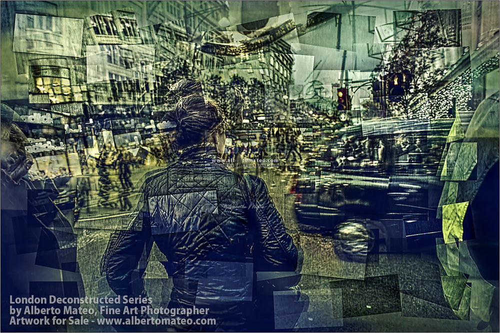 Traffic in Oxford Street, London, United Kingdom.