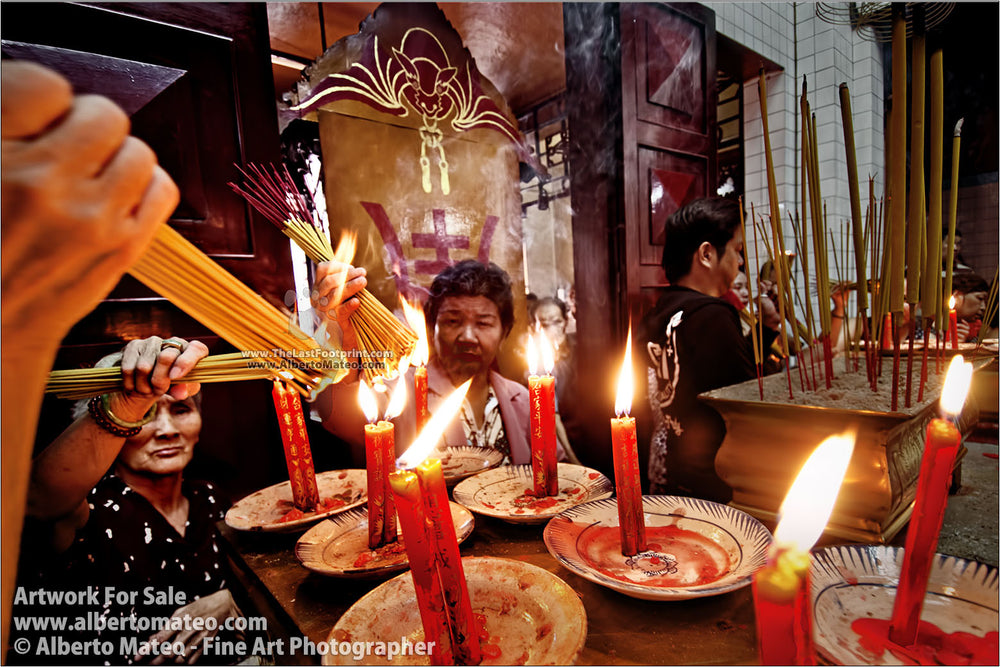 Quan Am Pagoda, Cholon, Saigon. | Open Edition Print.