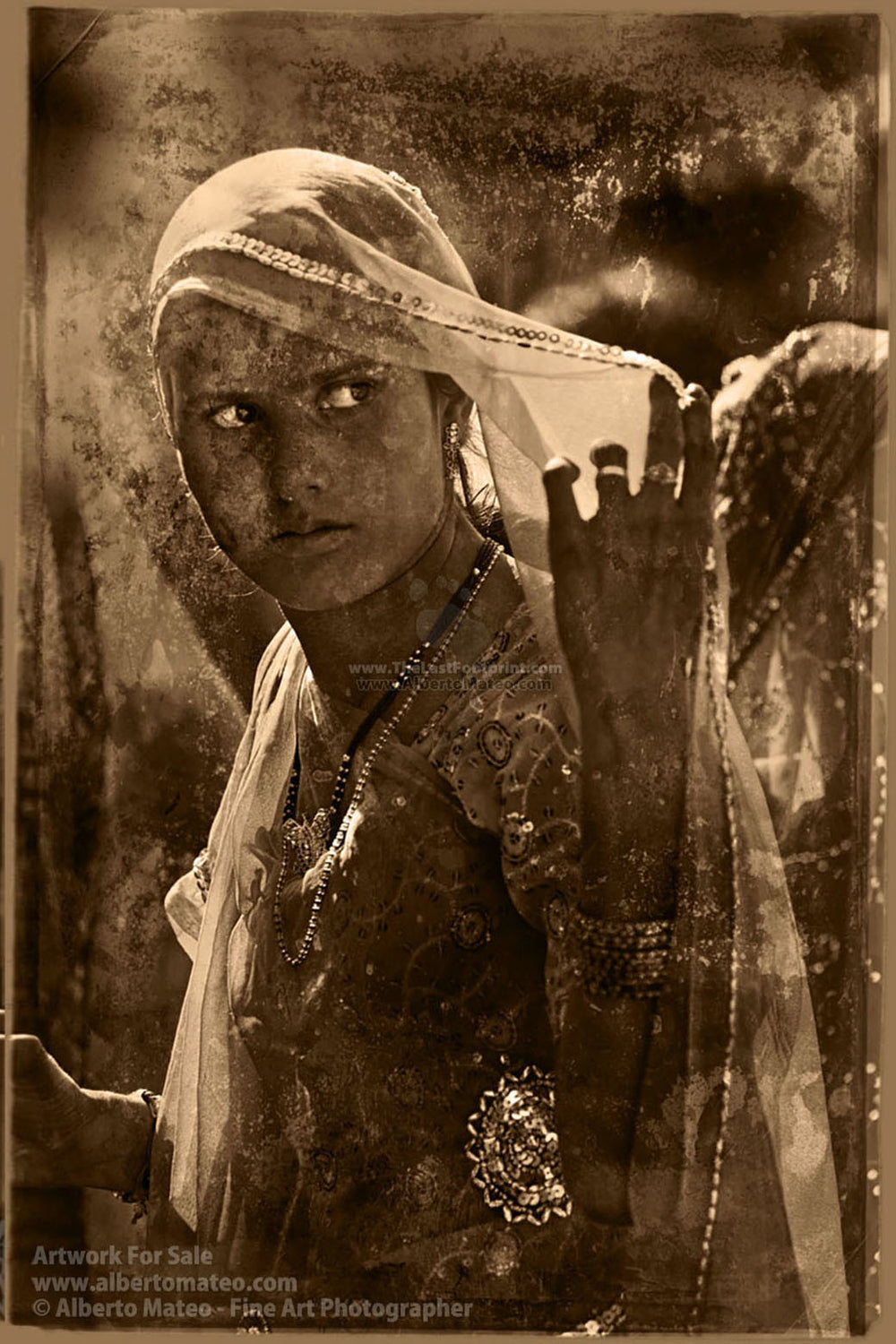 Rajastani Woman, Rajastan, India. [4/5] | Art Print.