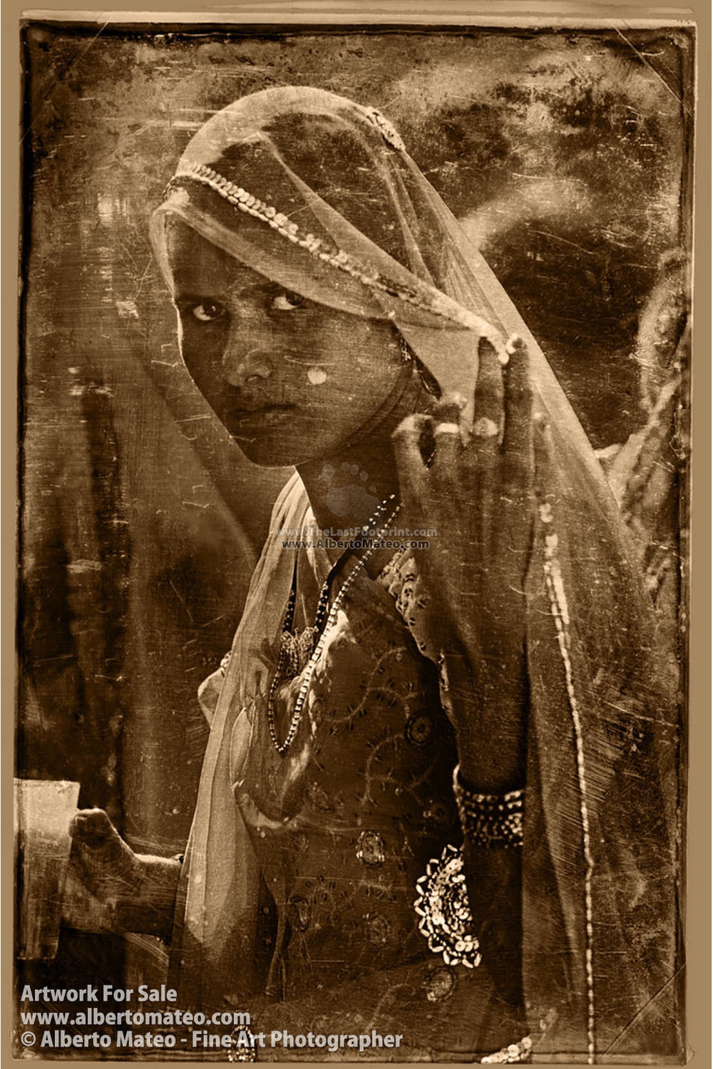 Rajastani Woman, Rajastan, India. [5/5] | | Original Fine Art.