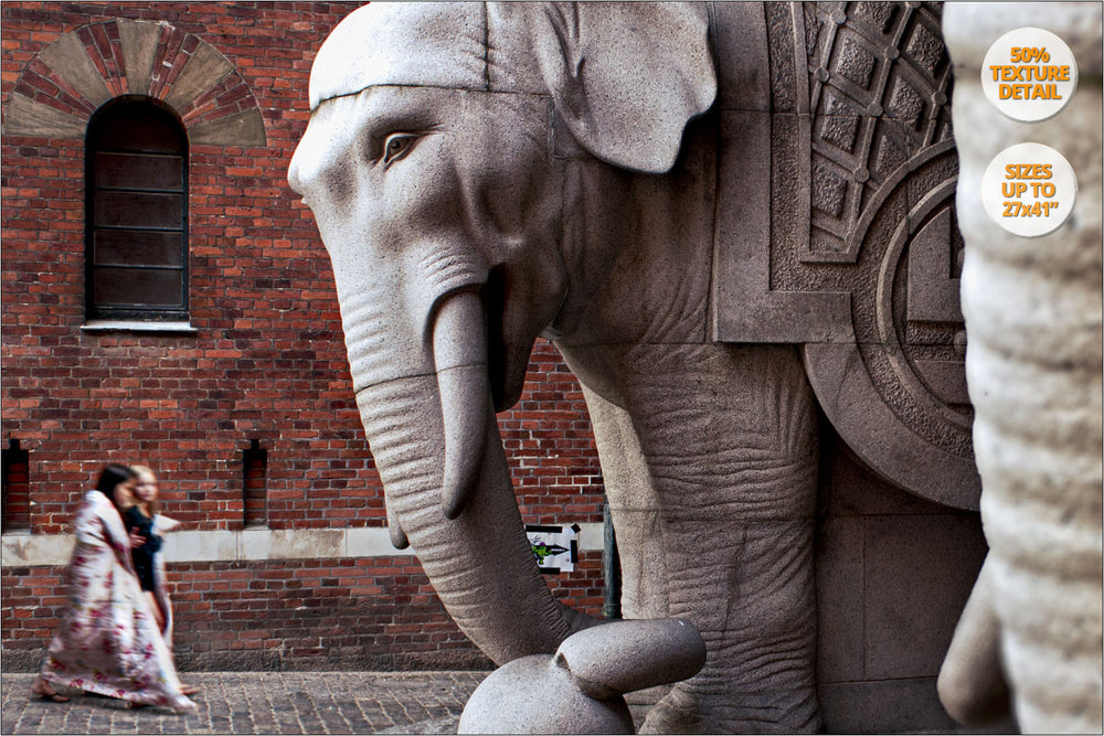 Elephant Gate, Copenhague, Denmark. | Detail at 50%.