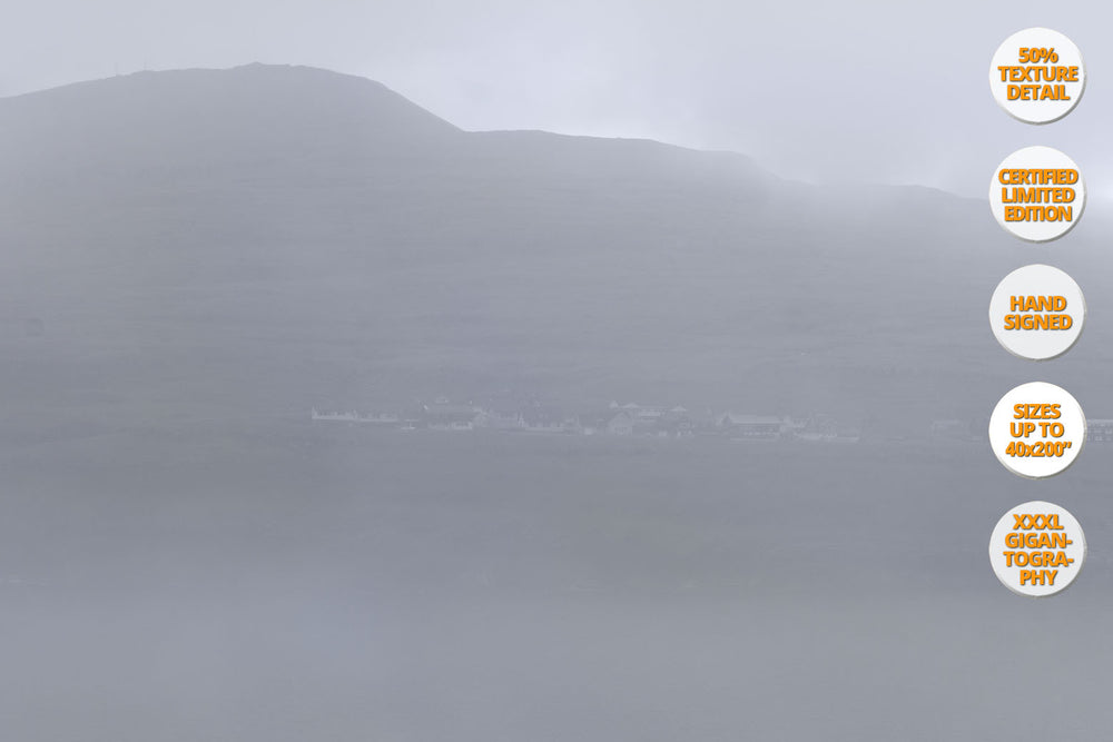 Eidi, Faroe Islands. | 100% Magnification Grain Detail.