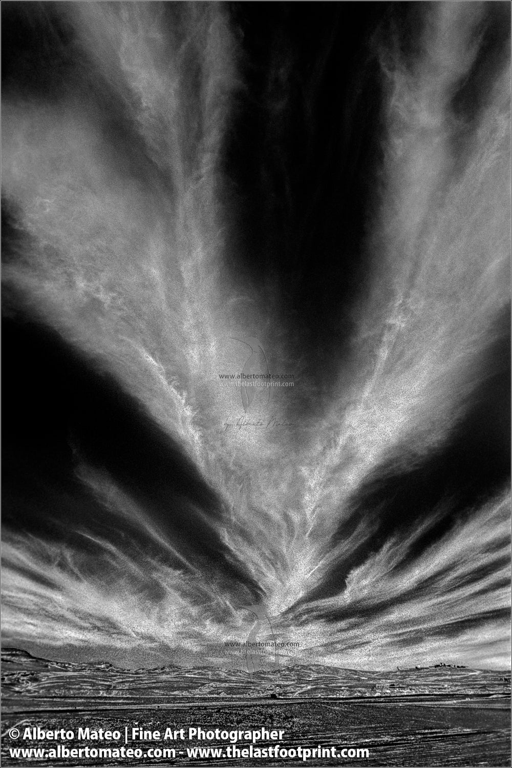 Clouds, Sahara Desert, Africa.