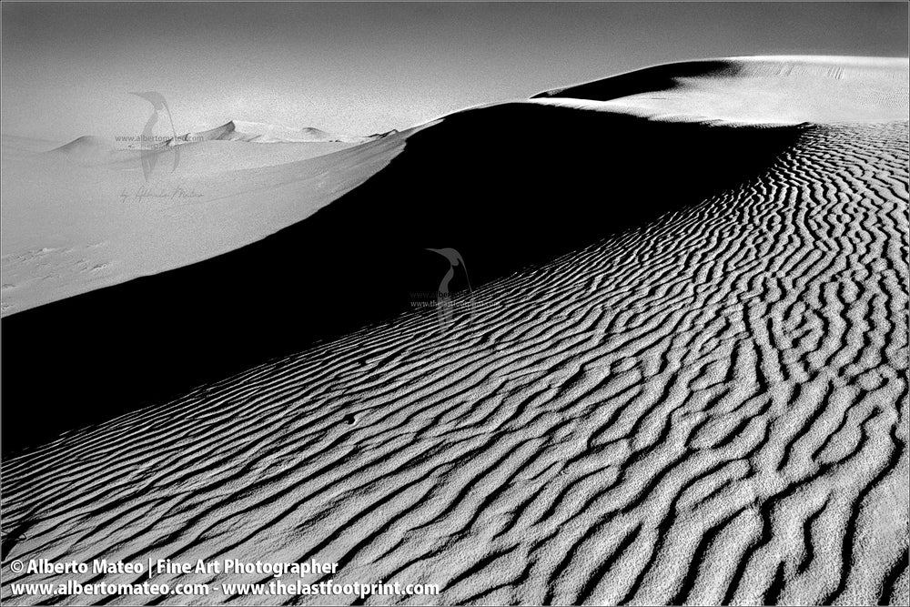 Dune shapes [2/6], Sahara Desert, Africa.
