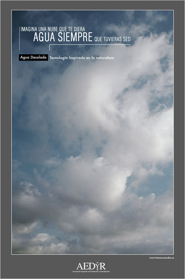 Cloud detail. | Advertising Campaign, 'Aedyr', Spain.