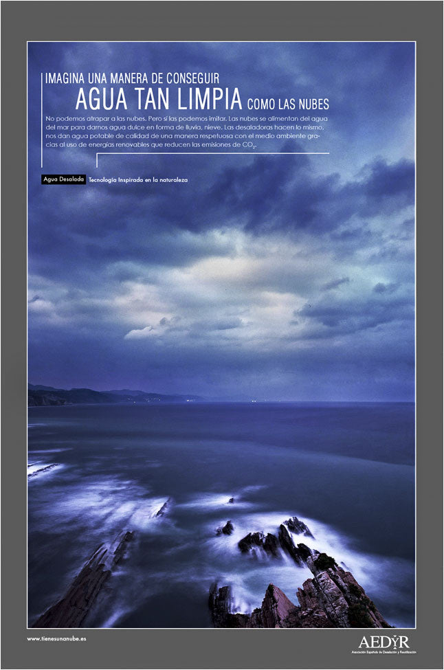 Advertising Campaign, 'Aedyr', Spain. Zumaia Coastline.