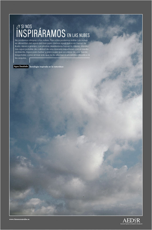 Clouds. | Adv. Campaign for 'Aedyr', Spain.