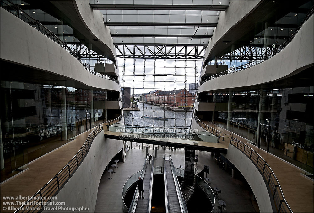 The Black Diamond, Copenhague, Denmark.