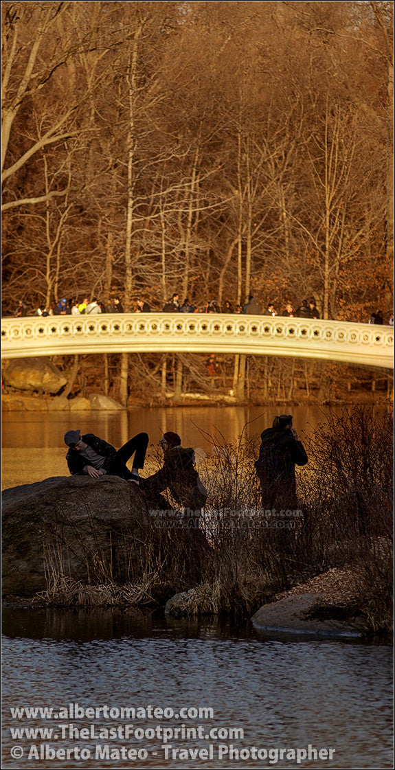 Boys spending the Sunday afternoon in Central Park, New York.