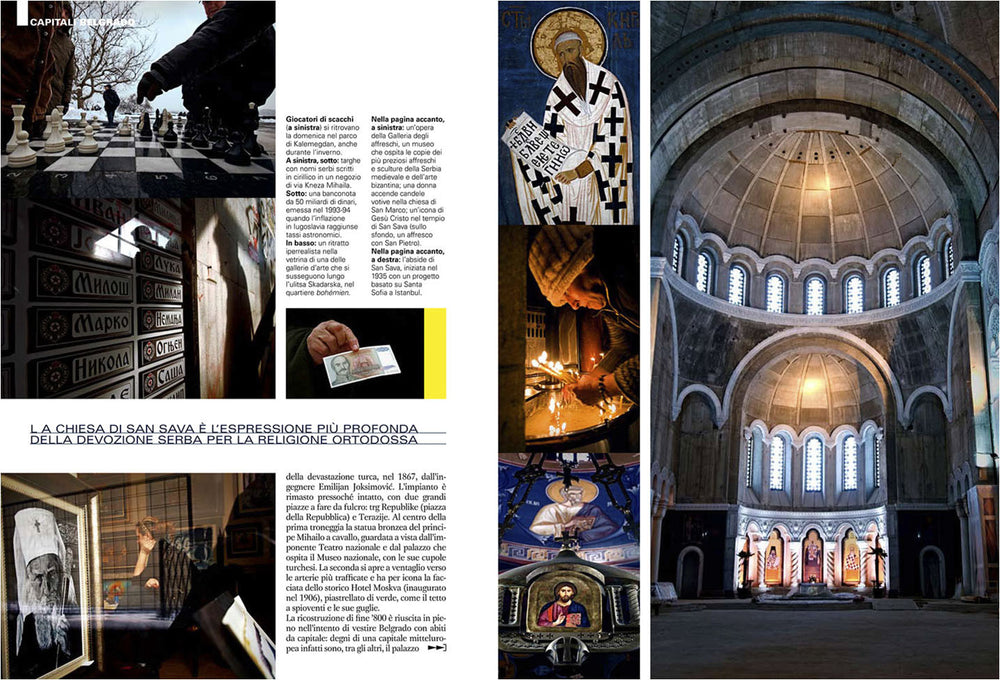 Editorial Reportage about Winter in Belgrade, by Alberto Mateo.