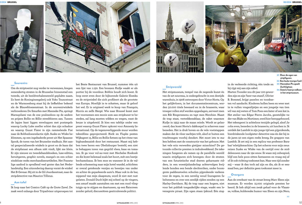 Comics in Brussels reportage, by Alberto Mateo, Photographer.